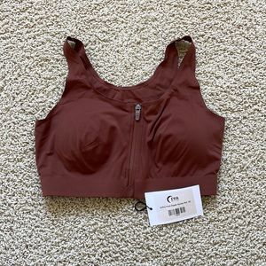 NWT Zyia zipper bra